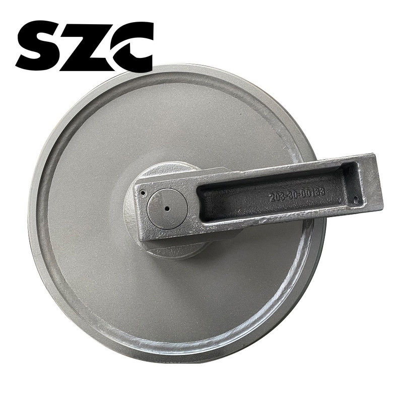 PC200 PC300-1 E320 E200 E200b Excavator Track Idler Undercarriage Idler HRC48-54 ماشین حفاری و ردیابی