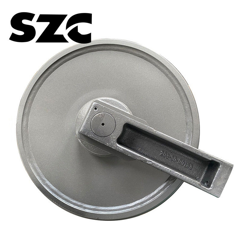 PC200 PC300-1 E320 E200 E200b Excavator Track Idler Undercarriage Idler HRC48-54 ماشین حفاری و ردیابی
